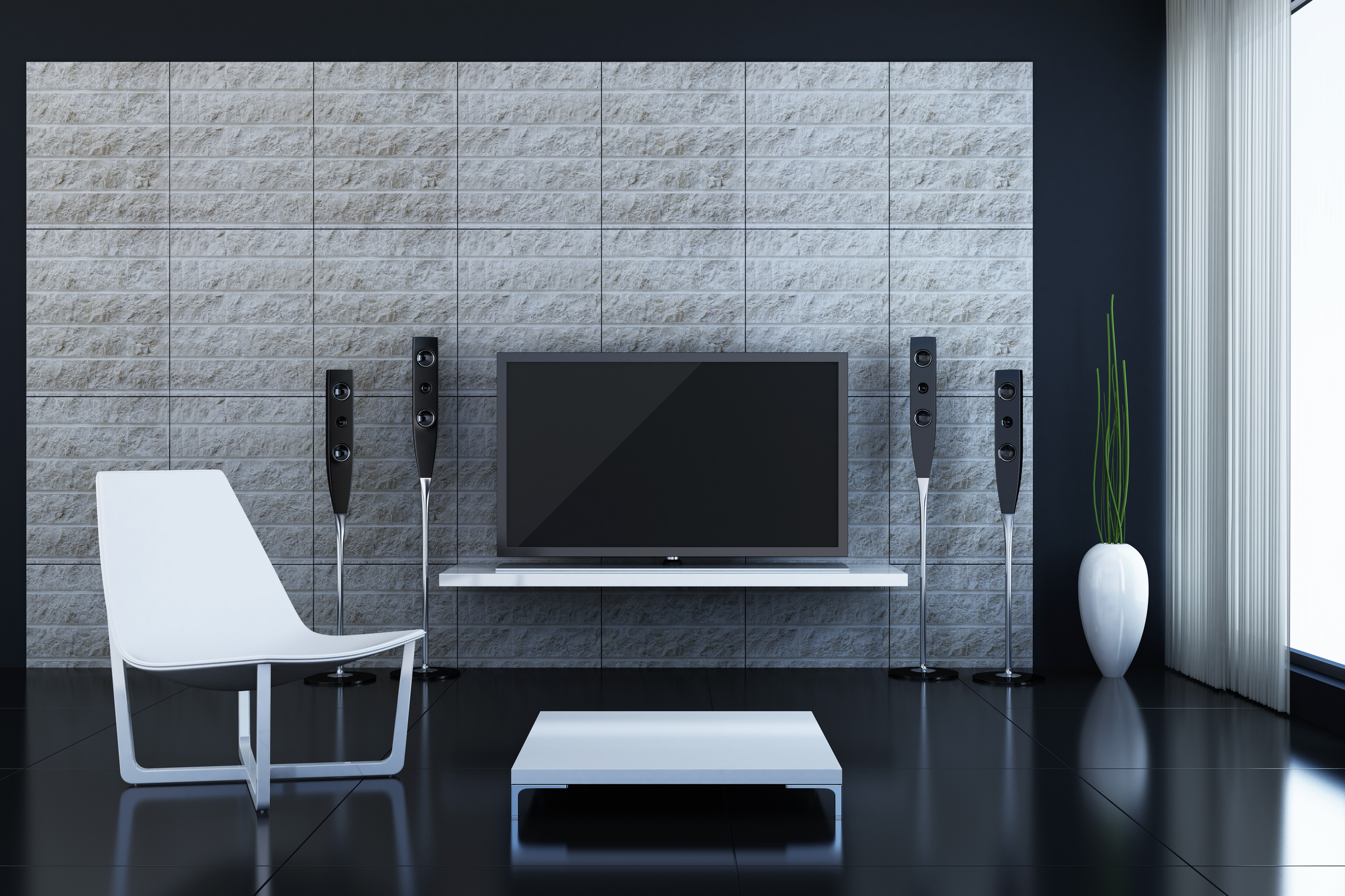 Modern TV Room